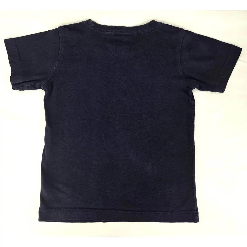 NIKE BOY'S AIR JORDAN TODDLER T-SHIRT BLACK SMALL SIZE 4-5